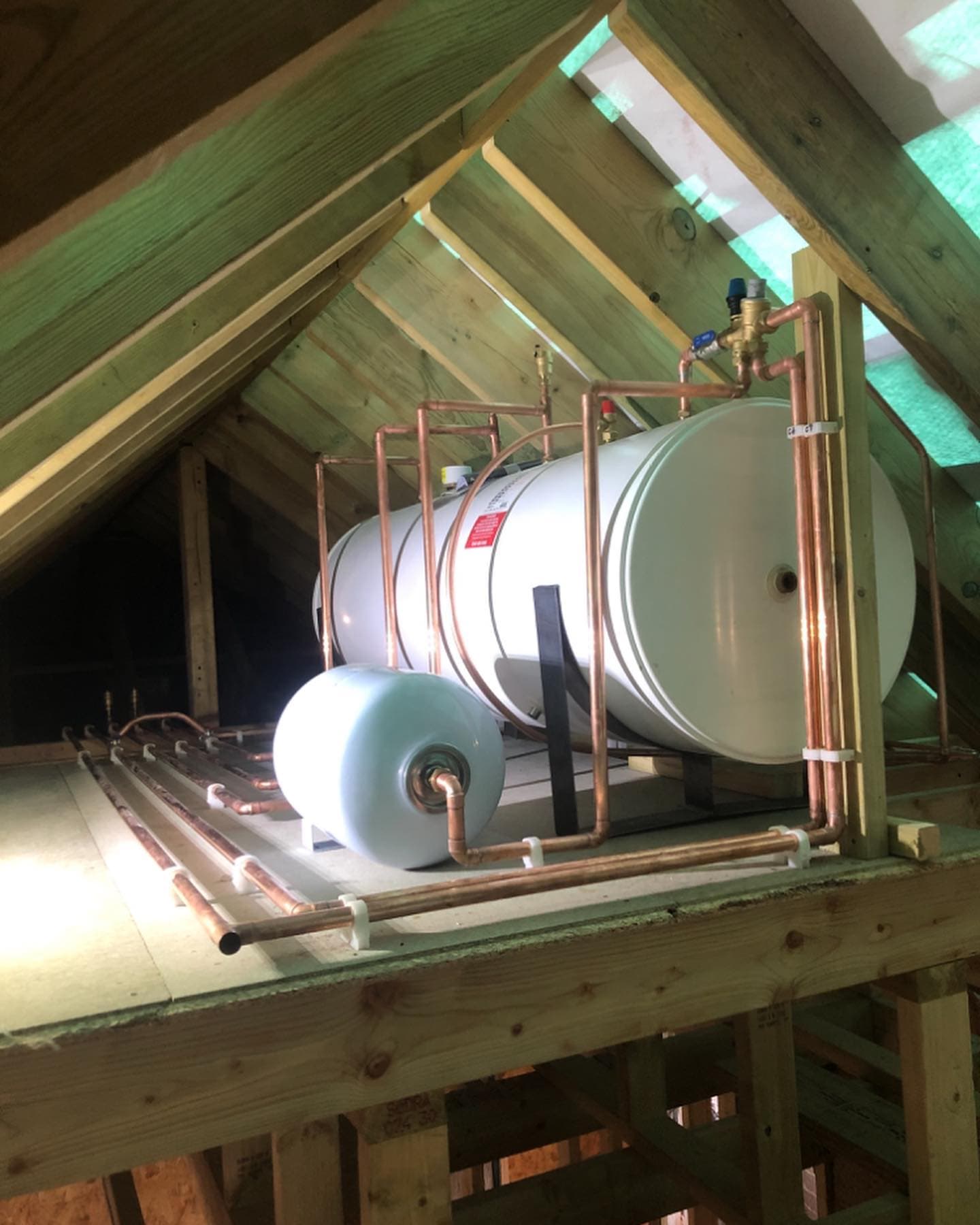 Plumbing and heating project